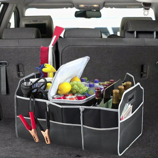 2-in-1 Collapsible Trunk Organizer with Removable Cooler - Shop Home Essentials