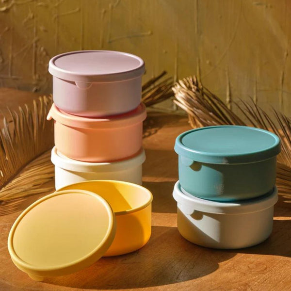 Silicone Lunch Bowl Container With Lid