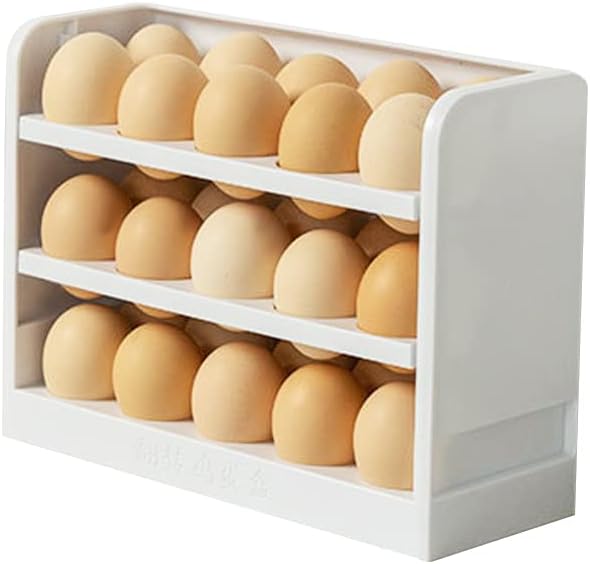 3 Layer Egg Storage Organizer - Shop Home Essentials