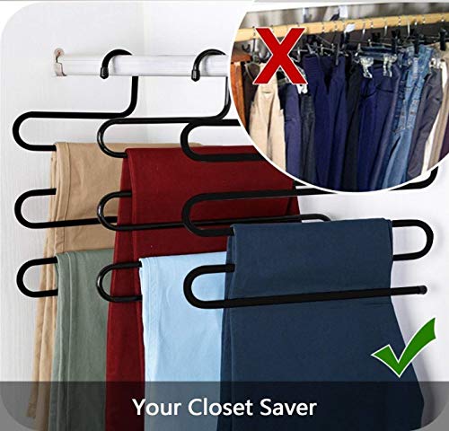5 Layers Hangers Closet Space Saver - Shop Home Essentials