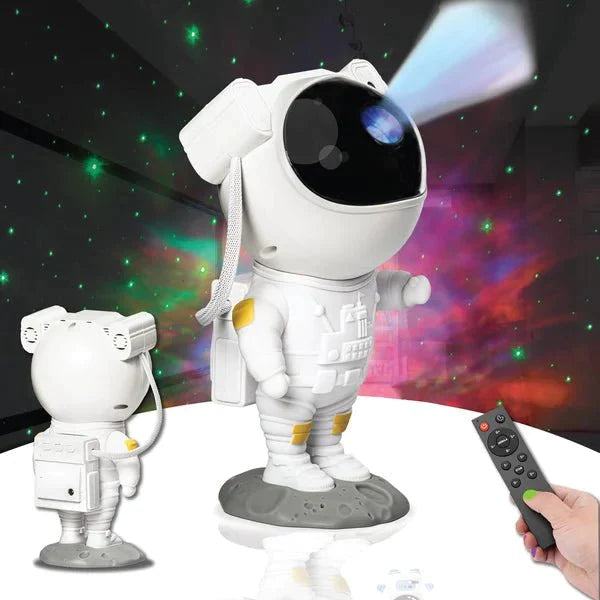 ASTRONAUT STAR GALAXY PROJECTOR LIGHT - WITH TIMER AND REMOTE - Home Essentials Store Retail