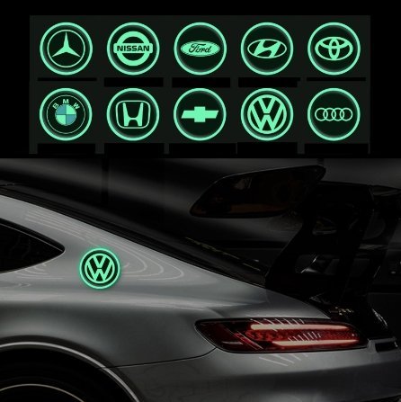 Car Logo Reflective Sticker - Shop Home Essentials