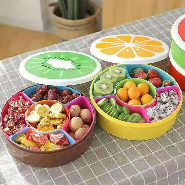 Multi Colour Fruit Design Tray - Shop Home Essentials